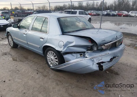 2010 Mercury Grand Marquis Ls (Fleet Only) из США, поврежденный, VIN 2MEBM7FV4AX633790